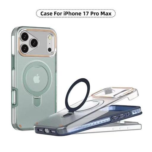 Hot Sale Colorful magnetic bracket Mobile Phone Case For iPhone 17 16 Shell Back Cover Funda